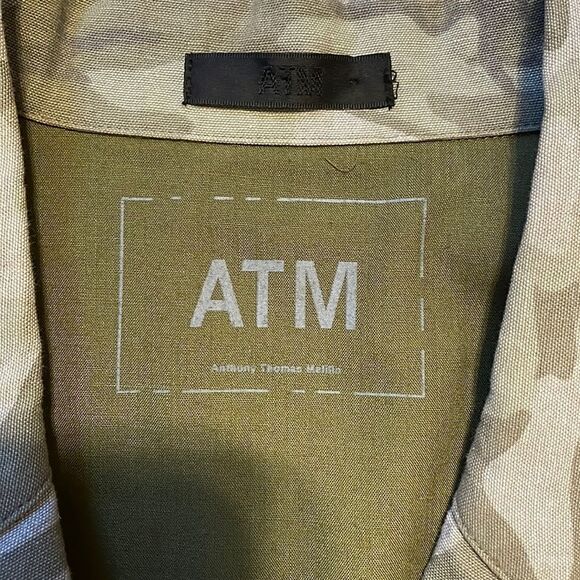 ATM Camouflage Utility Field Jacket Green - Picture 7 of 11